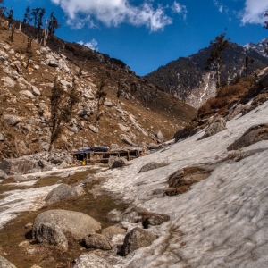 First views of the Dhauladar Mountains 