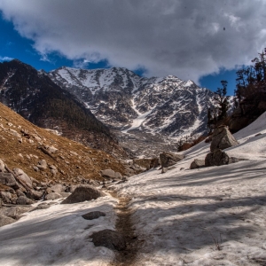  First views of the Dhauladar Mountains 