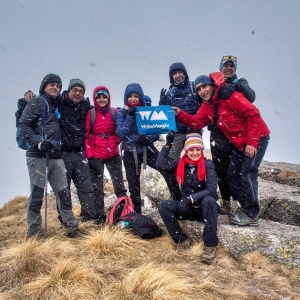  High point of the trek - Chandra Top