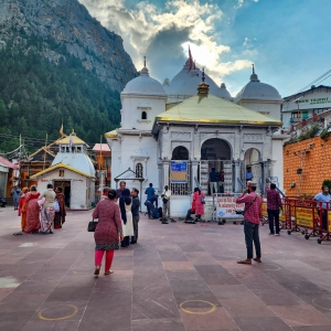 Gangotri Temple, the start point of the Trek. Photo Credits - Jasmine Star