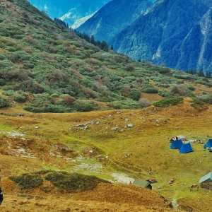 Another one of our pretty campsites on the trek